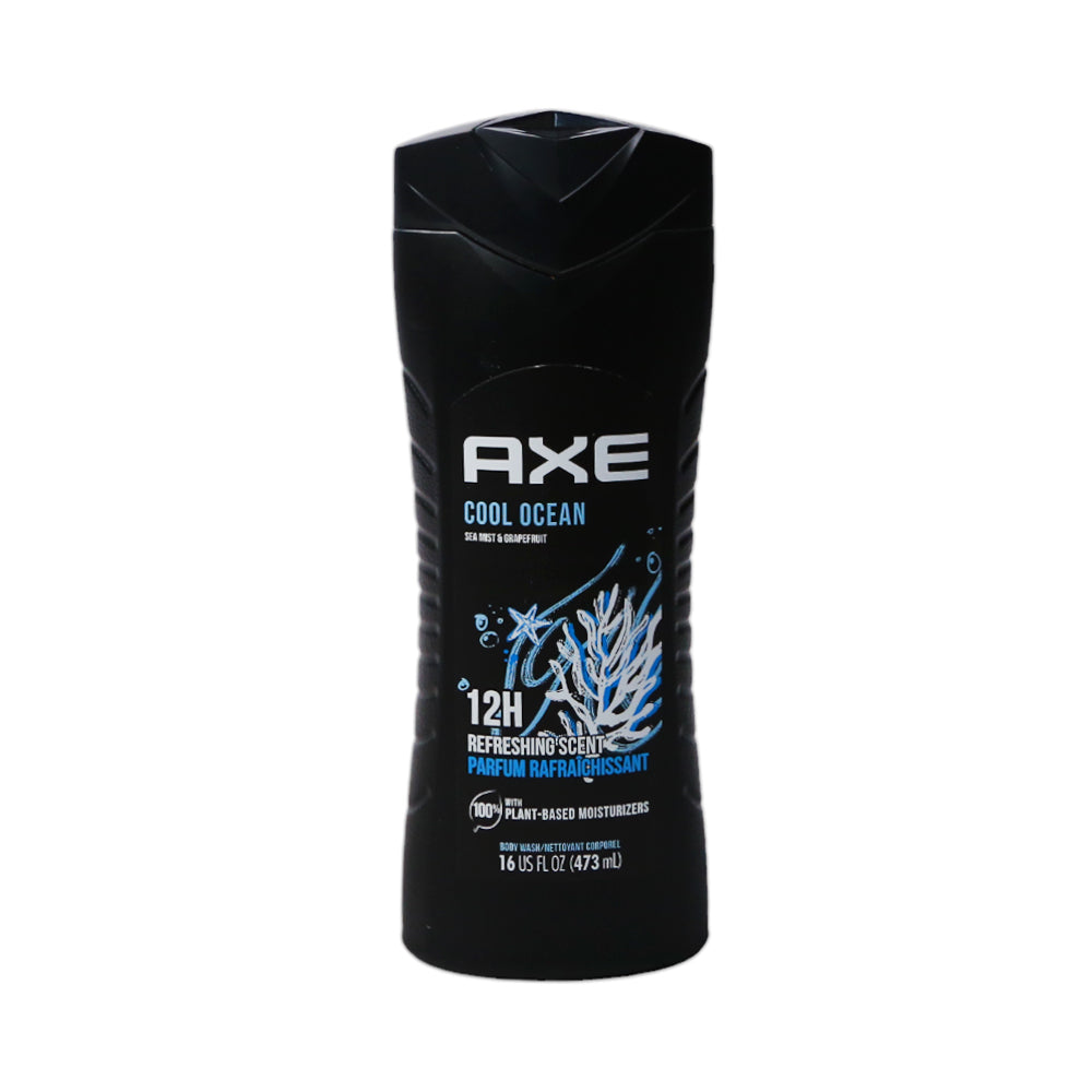 AXE BODY WASH COOL OCEAN SEA MIST & GRAPEFRUIT 473 ML Default Title - MamasJan Grocery Nonfood