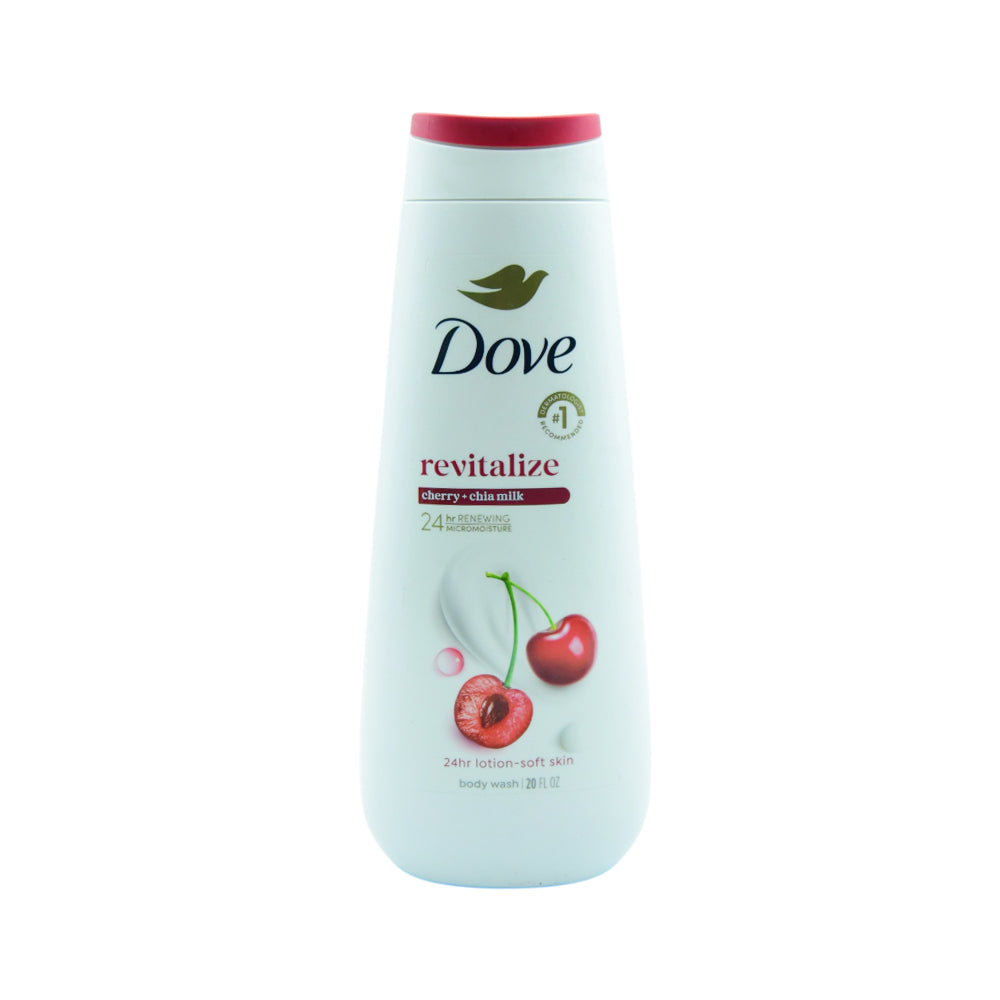 DOVE BODY WASH REVITALIZANTE CHERRY & CHIA MILK 591 ML Default Title - MamasJan skincare