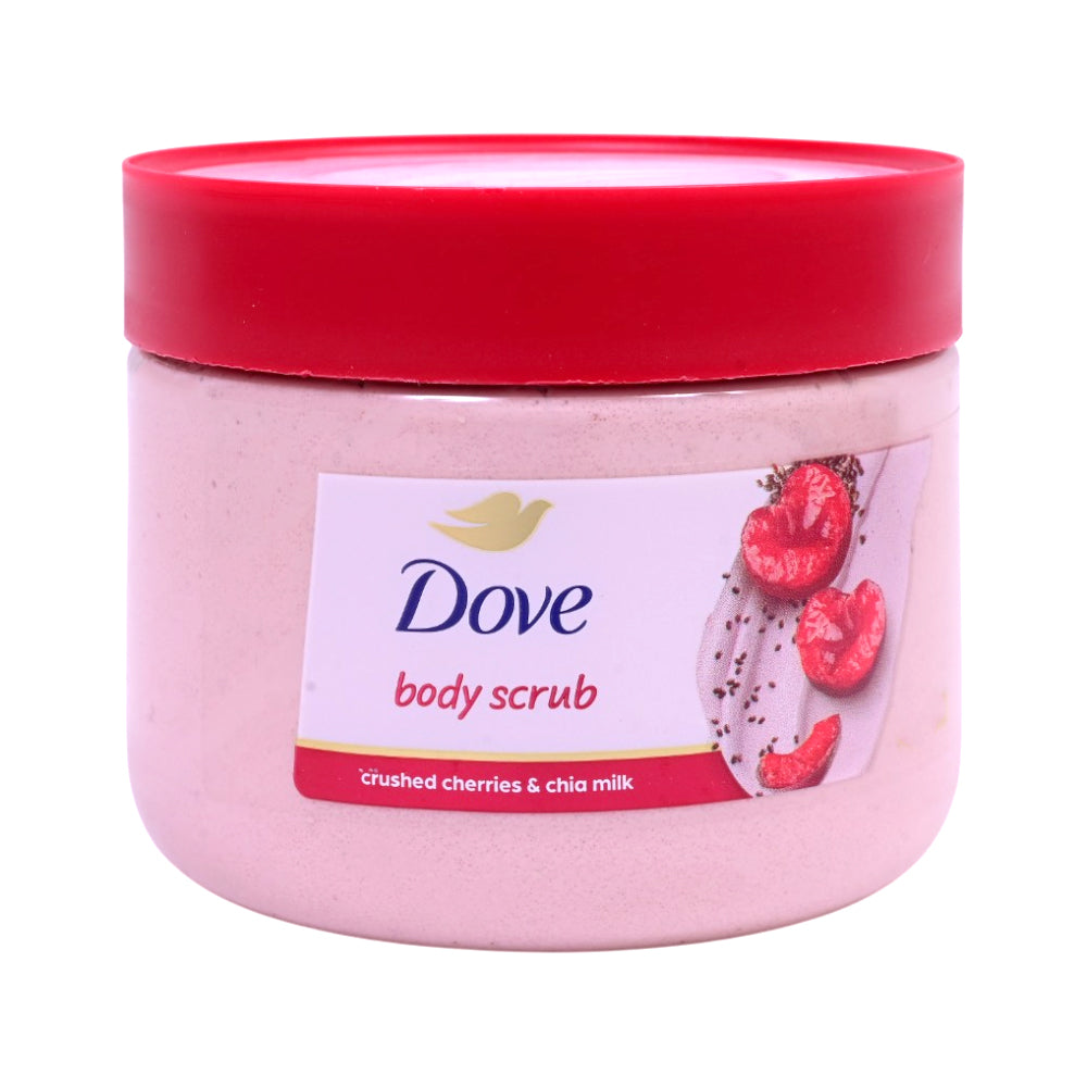 DOVE BODY SCRUB CRUSHED CHERRIES & CHIA MILK 425 GM Default Title - MamasJan skincare
