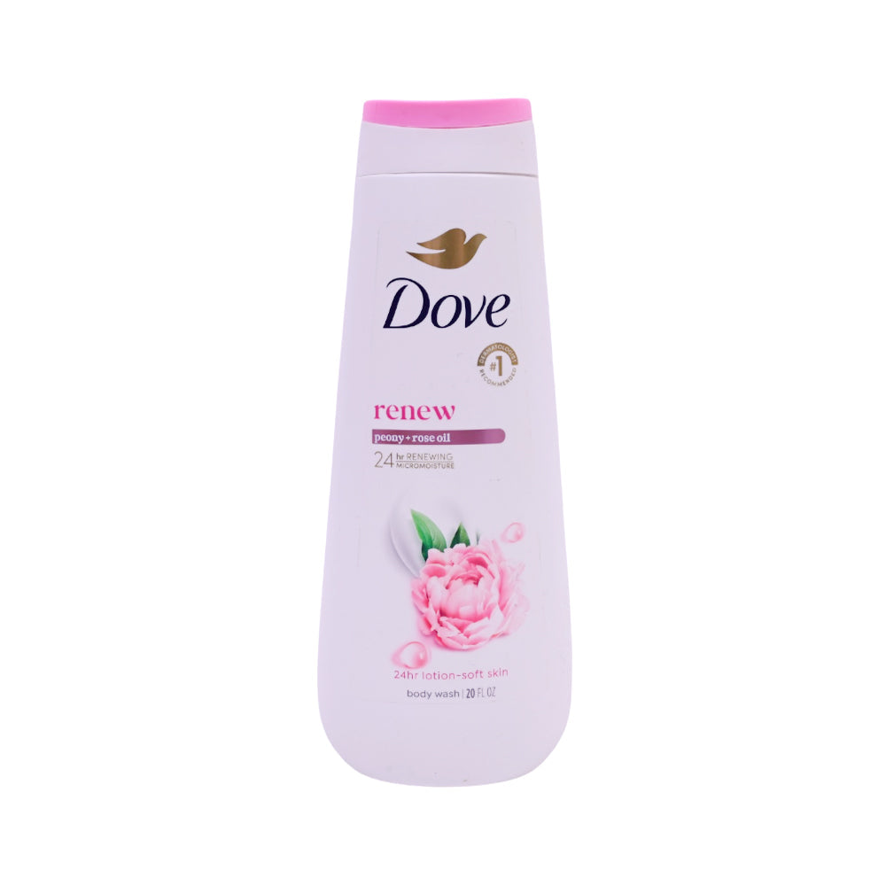 DOVE BODY WASH RENEW PEONY & ROSE OIL 591 ML Default Title - MamasJan skincare
