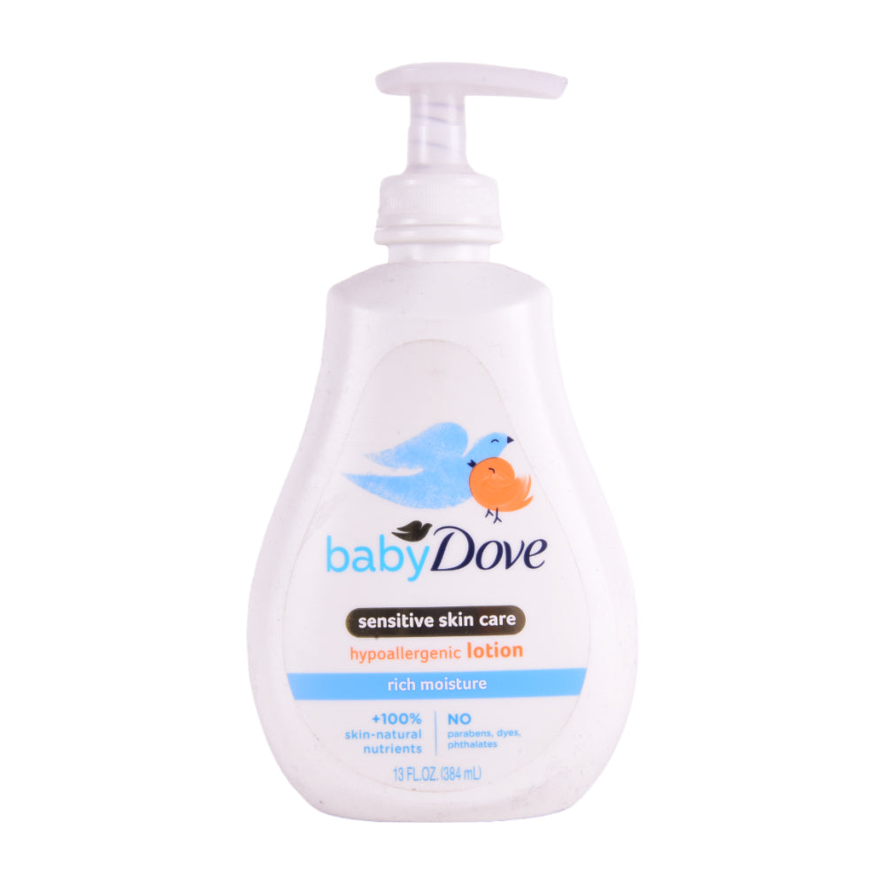 DOVE BABY LOTION RICH MOISTURE SENSITIVE SKIN 384 ML Default Title - MamasJan Grocery Nonfood