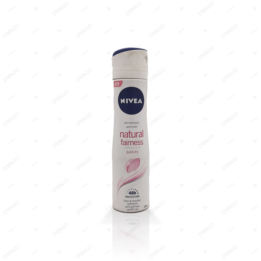 NIVEA NATURAL FAIRNES DEO 150M