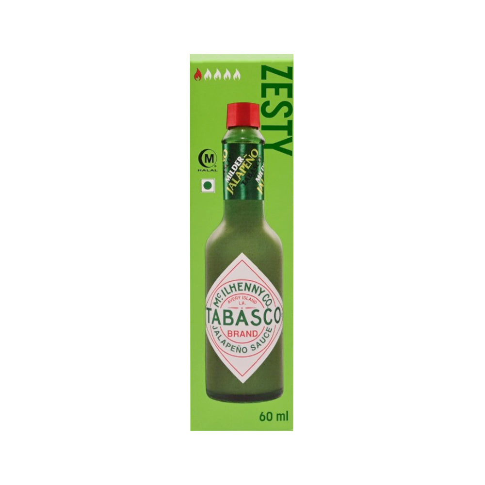 TABASCO JALAPENO SAUCE MILD GREEN PEPPER 60 ML Default Title - MamasJan Grocery Food