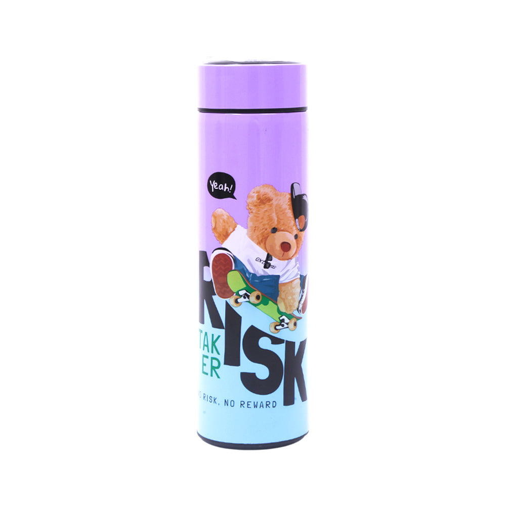 SSS1869 SS BEAR WITH TEMPERATURE WATER BOTTLE 500ML Default Title - MamasJan Toys