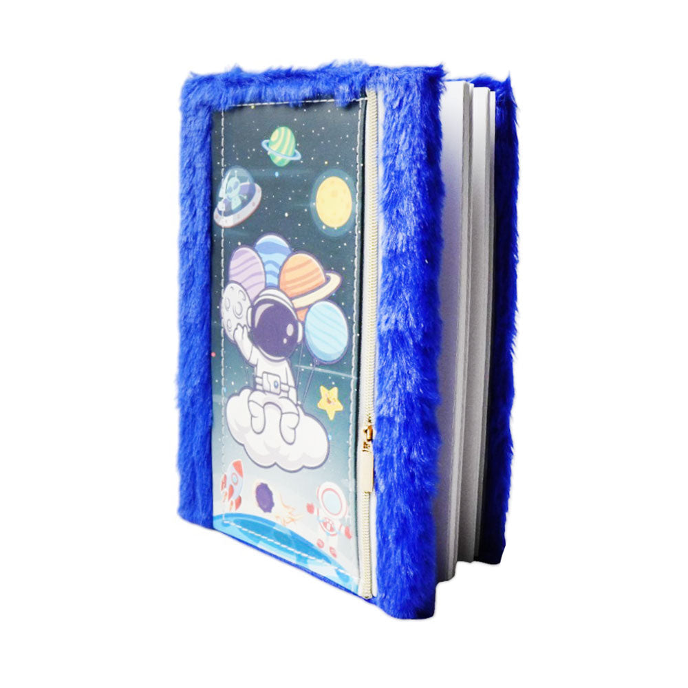 8054 FANCY NOTE BOOK FURR A5 Default Title - MamasJan Toys