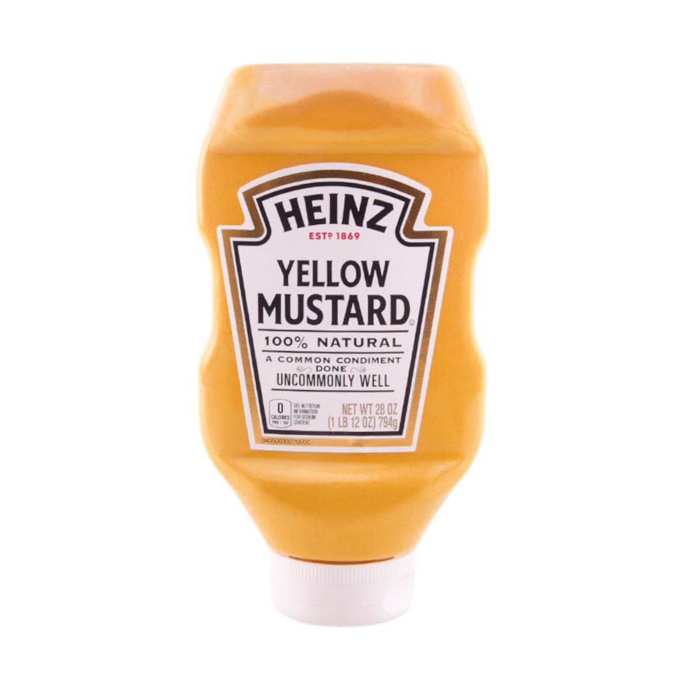 HEINZ YELLOW MUSTARD 100% NATURAL 794G Default Title - MamasJan Grocery