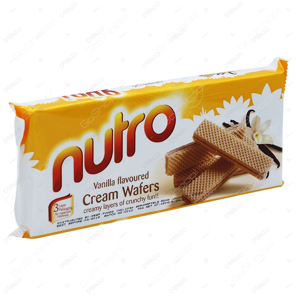 NUTRO WAFER VANILLA 150 GRAMS