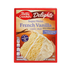 BETTY CROCKER SUPER MOIST CAKE FRENCH VANILLA 375 GM Default Title - MamasJan GroceryFoods