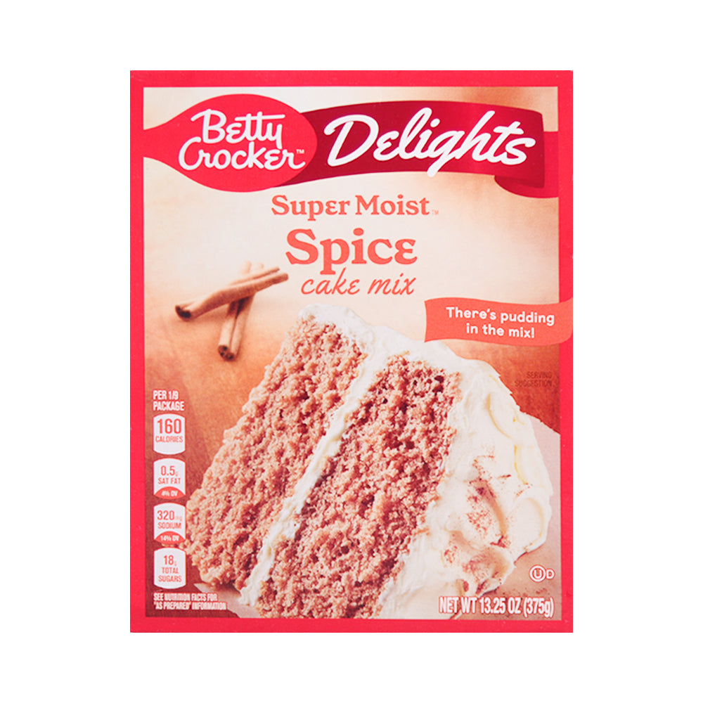 BETTY CROCKER SUPER MOIST CAKE MIX SPICE 375 GM Default Title - MamasJan Grocery