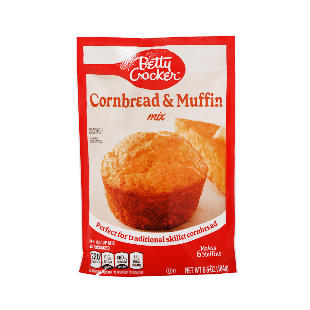 BETTY CROCKER CORNBREAD & MUFFIN MIX 184G Default Title - MamasJan Grocery