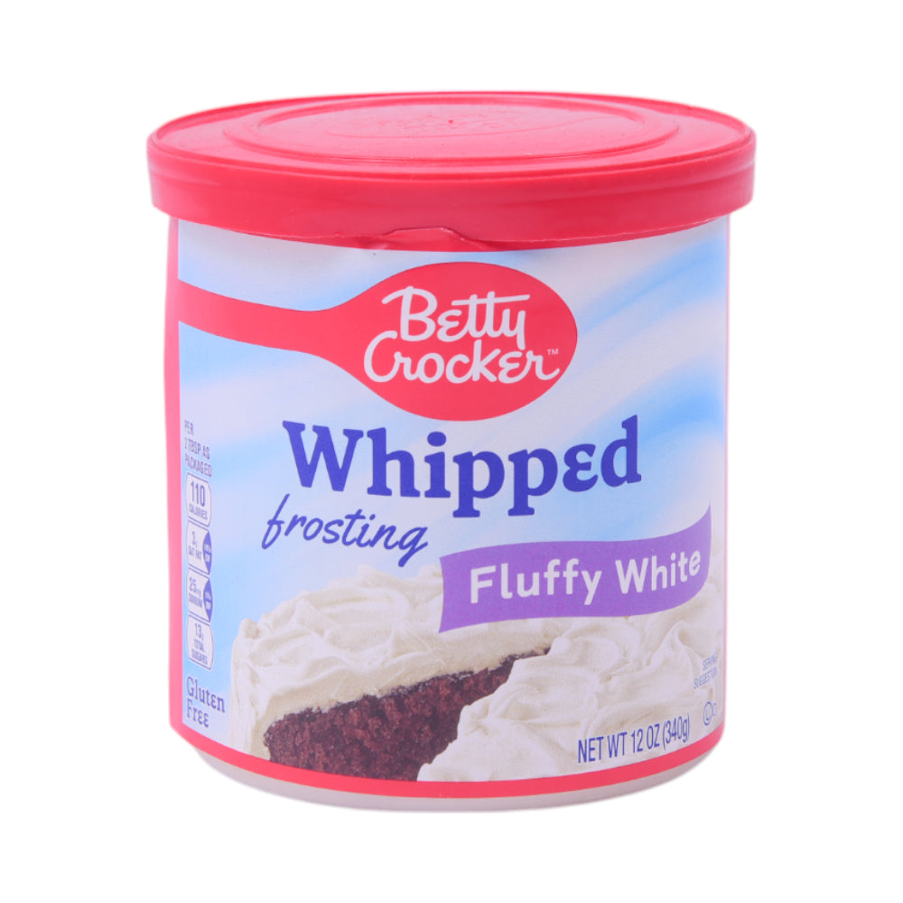 BETTY CROCKER WHIPPED FROSTING FLUFFY WHITE 340G Default Title - MamasJan GroceryFoods