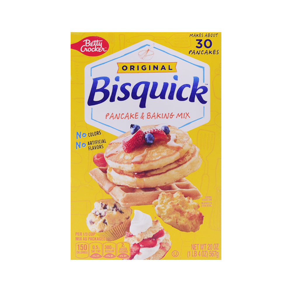 BETTY CROCKER PANCAKE BAKING POWDER ORIGINAL 567 GM Default Title - MamasJan Grocery