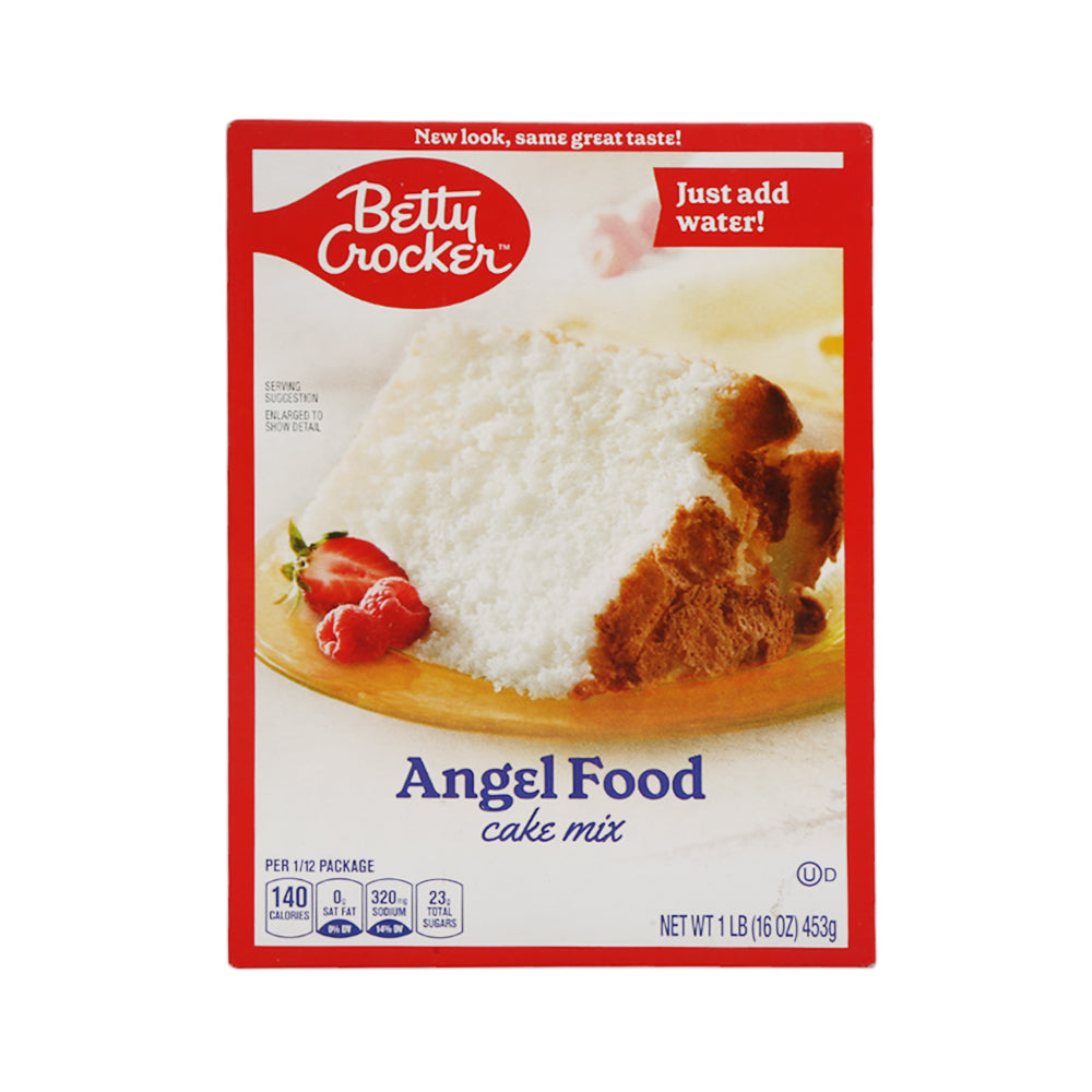 BETTY CROCKER ANGEL FOOD CAKE MIX 453G Default Title - MamasJan Grocery