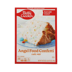 BETTY CROCKER ANGEL FOOD CONFETTI CAKE MIX 474G Default Title - MamasJan Grocery