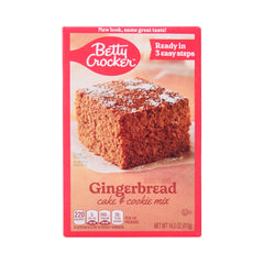 BETTY CROCKER GINGERBREAD CAKE & COOKIE MIX 411G Default Title - MamasJan Grocery