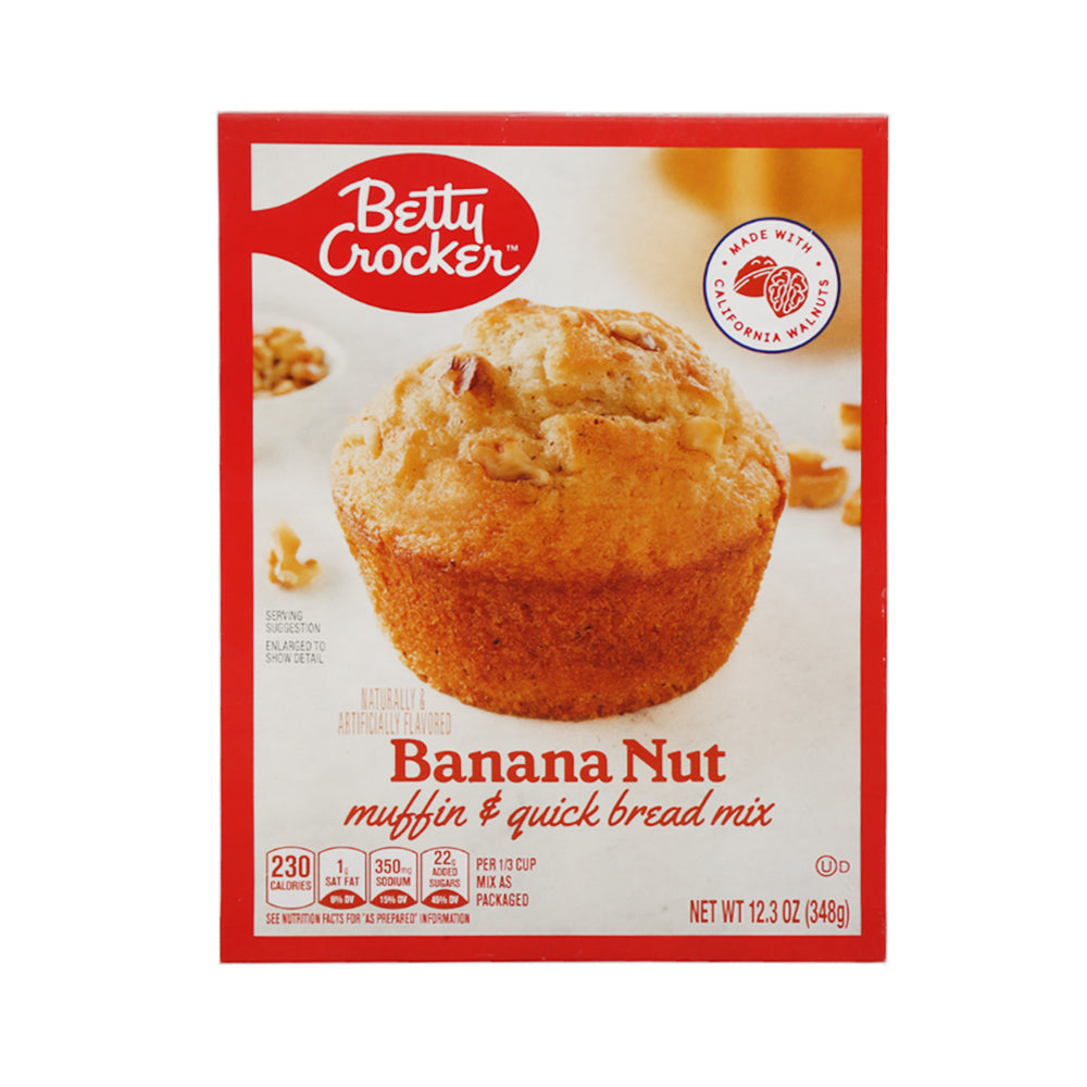 BETTY CROCKER BANANA NUT MUFFIN & QUICK BREAD MIX 348G Default Title - MamasJan Grocery