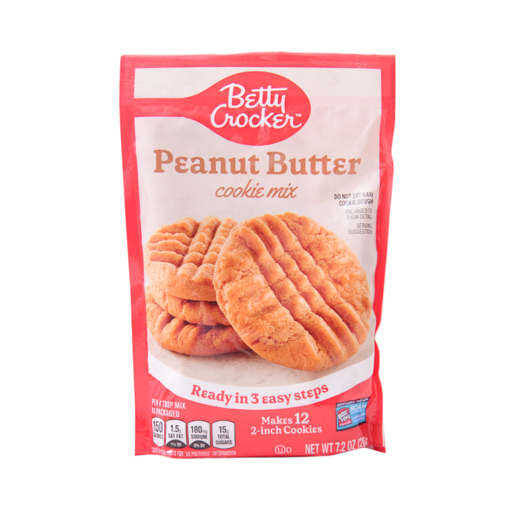 BETTY CROCKER PEANUT BUTTER COOKIE MIX 204G Default Title - MamasJan Grocery