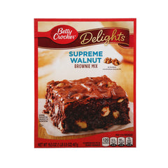 BETTY CROCKER DELIGHTS SUPREME WALNUT BROWNIE MIX 467G Default Title - MamasJan GroceryFoods
