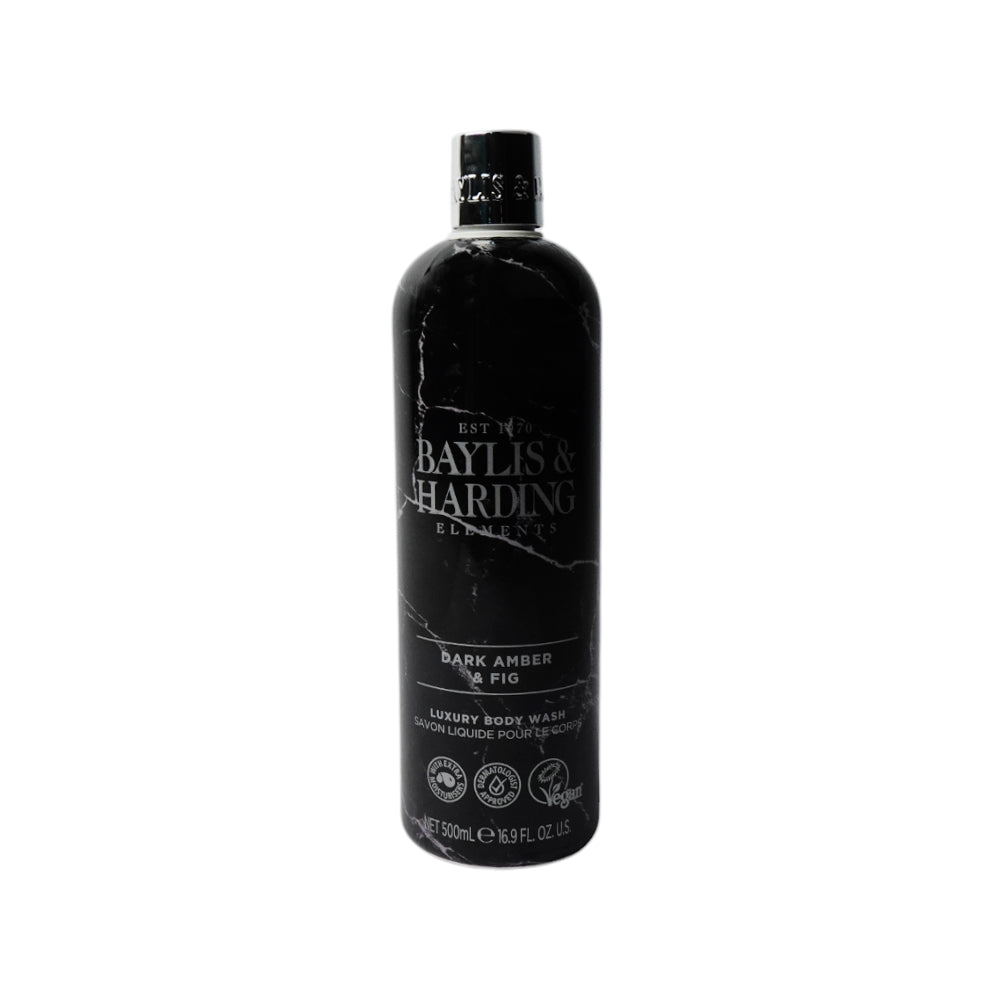 BAYLIS & HARDING BODY WASH DARK AMBER & FIG 500 ML Default Title - MamasJan Grocery Nonfood