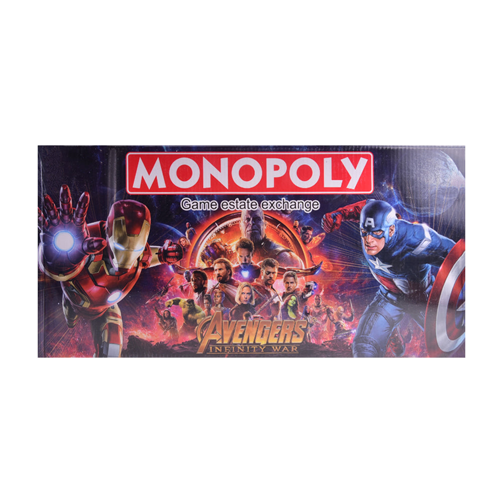2020-15 AVENGERS INFINITY WAR MONOPOLY GAMEA.I Default Title - MamasJan Toys