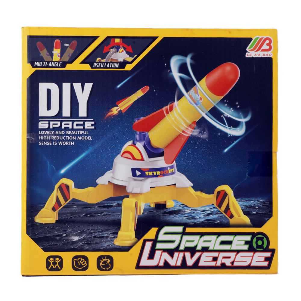 D1 DIY SPACE SKY ROCKET LAUNCHER A.I Default Title - MamasJan Toys
