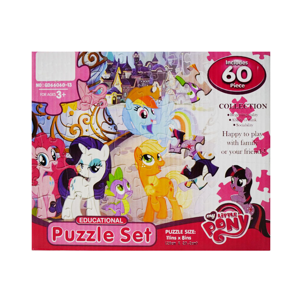 GD66060-13 MY LITTLE PONY PUZZLE 60PC A.I Default Title - MamasJan Toys