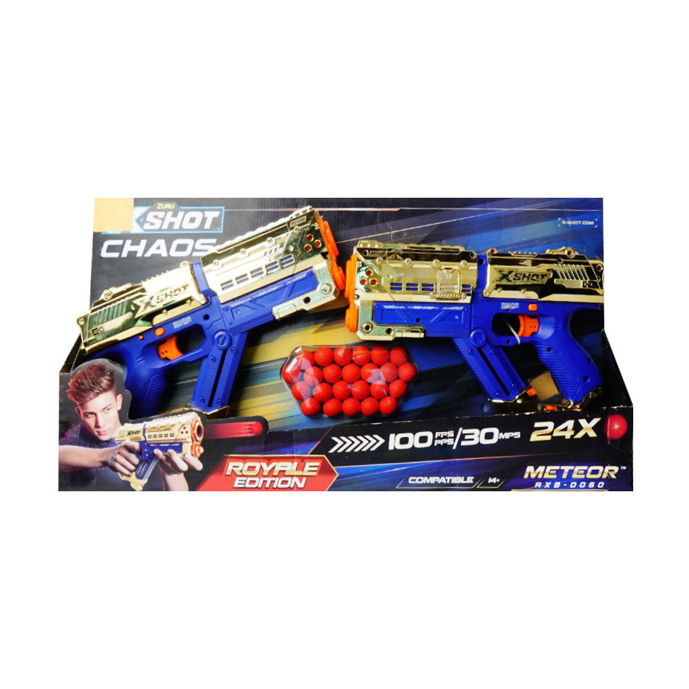 36419 ZURU X-SHOT 2PC GUN SOFT BULLET (14+ YEAR) AKDM Default Title - MamasJan Toys