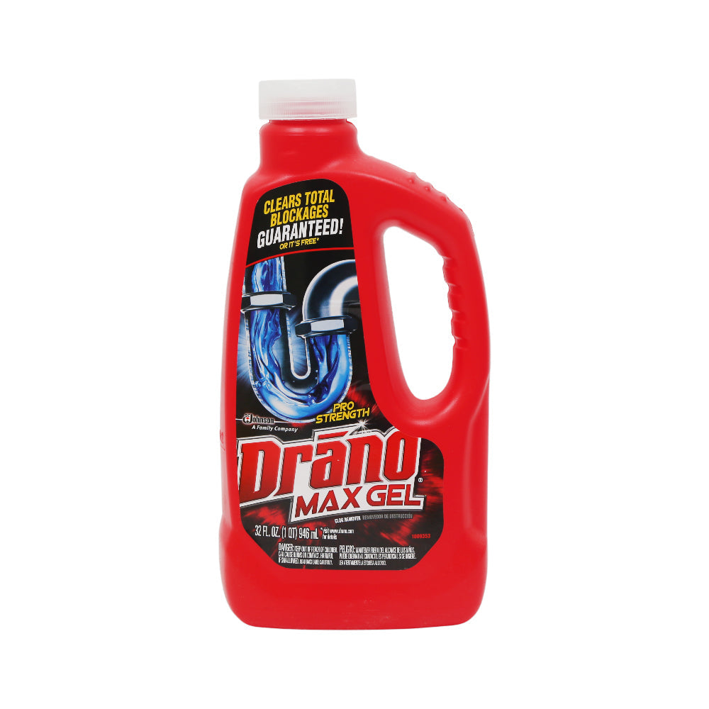 SC JOHNSON DRANO DRAIN CLEANING MAX GEL 946 ML Default Title - MamasJan Grocery Nonfood