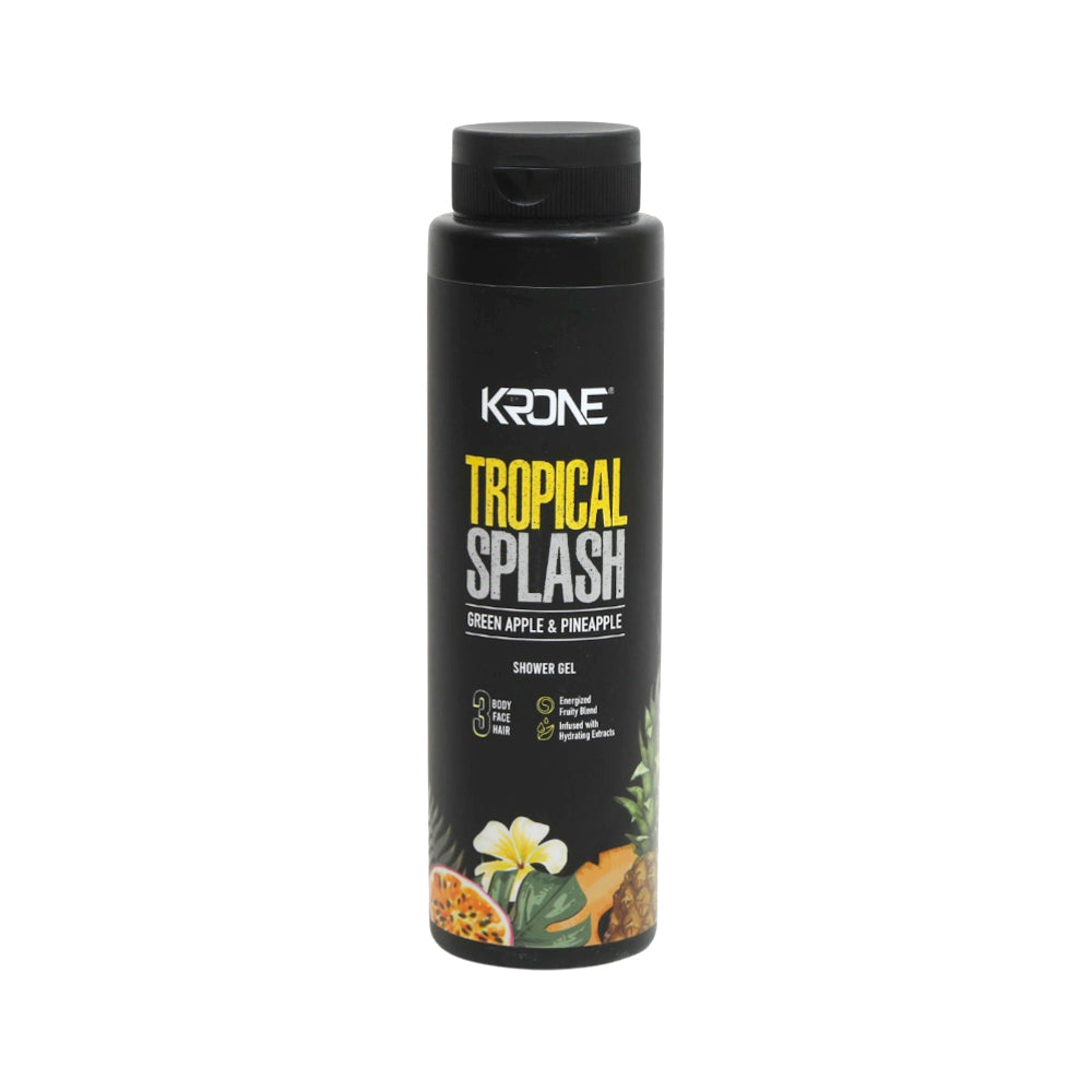 KRONE SHOWER GEL TROPICAL SPLASH 600 ML Default Title - MamasJan skincare