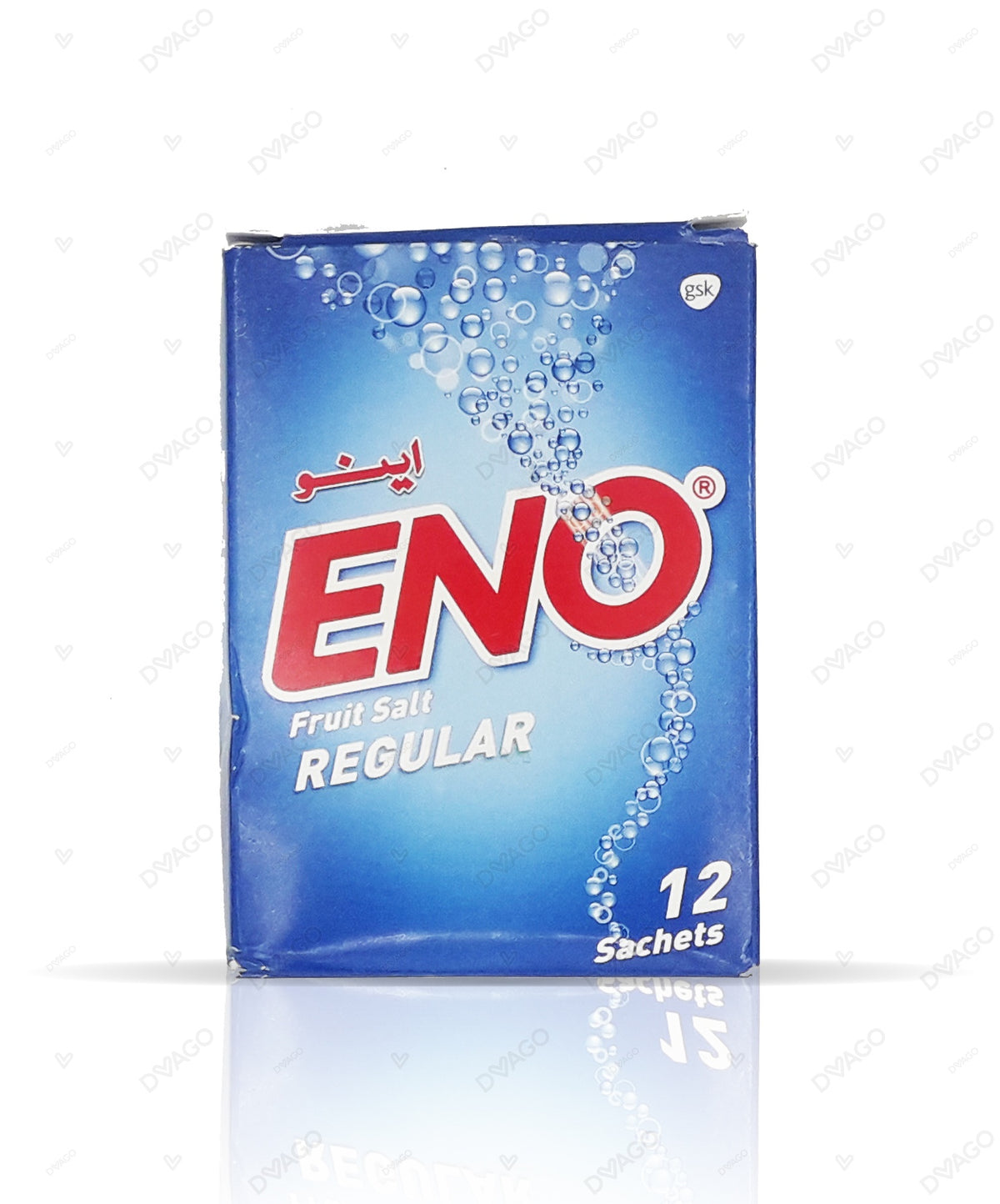 Eno Fruit Salt Regular Sachet (1 Box = 12 Sachets)