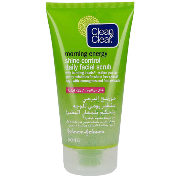 Clean & Clear Facial Scrub Morning Shine Control 150ml
