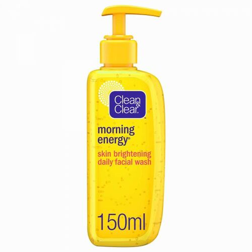 Clean & Clear Morning Energy Skin Brightening Daily Oil Free Facial Wash 150ml