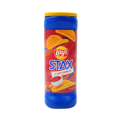 LAYS STAX CHIPS BARBECUE 155.9GM Default Title - MamasJan GroceryFoods