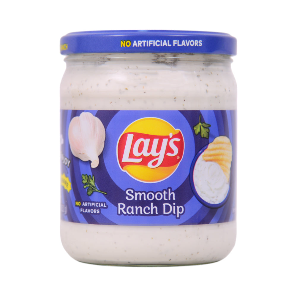 LAYS SALSA DIP SMOOTH RANCH 425.2 GM Default Title - MamasJan GroceryFoods