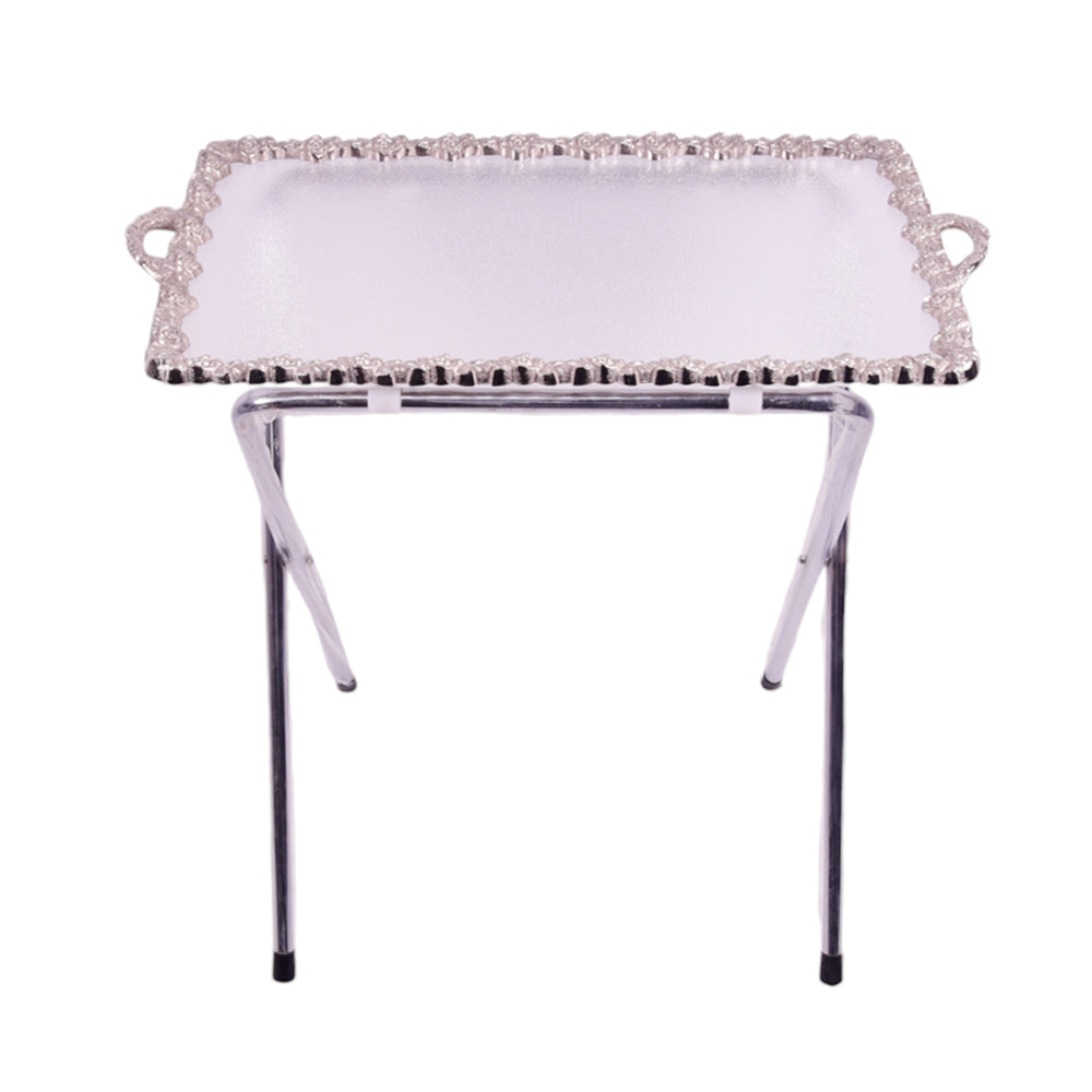 FRAME TEA TRAY SILVER LARGE 2024 Default Title - MamasJan Household