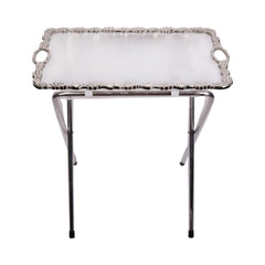 FRAME TEA TRAY SILVER LARGE 2028 Default Title - MamasJan Household