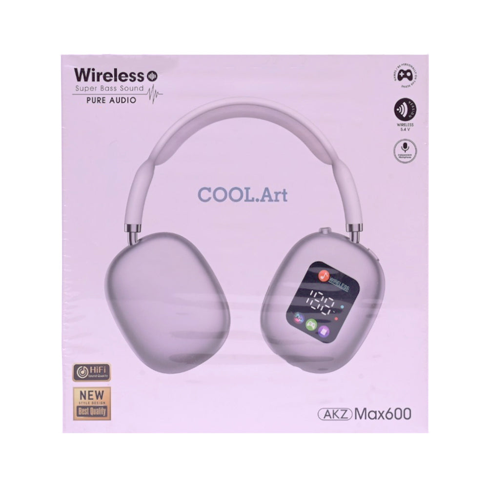 BT HEADPHONE STINCO MAX600 WITH DISPLAY Default Title - MamasJan Toys