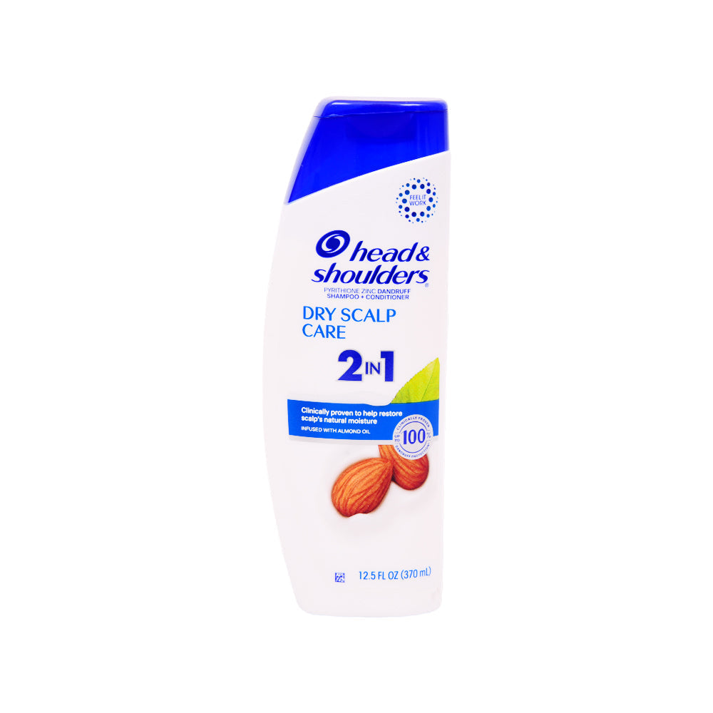 HEAD & SHOULDER SHAMPOO DRY SCALP CARE 2 IN1 370 ML Default Title - MamasJan haircare