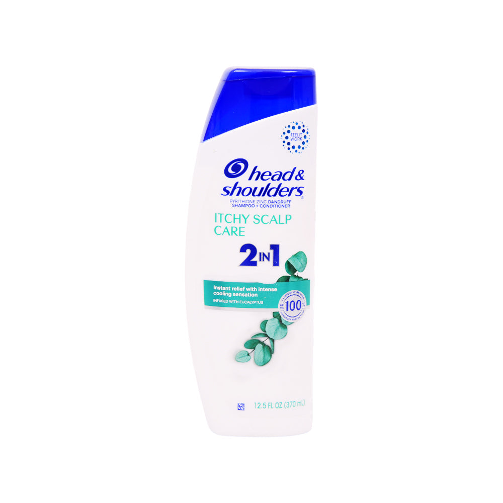 HEAD & SHOULDERS SHAMPOO 2IN1 ITCHY SCALP CARE 370 ML Default Title - MamasJan haircare