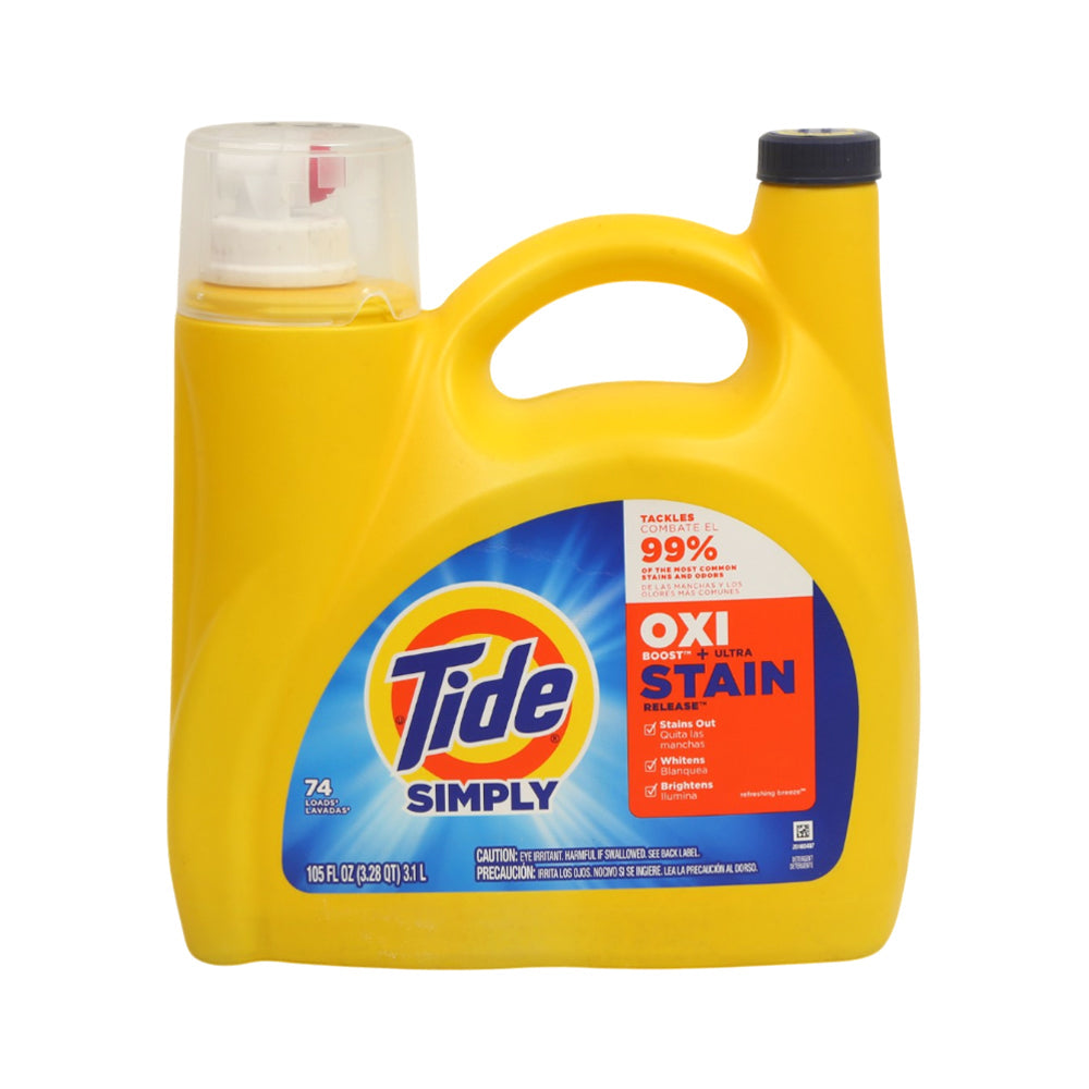TIDE SIMPLY OXI+ULTRA STAIN RELEASE CLEANER DAYBREAK 3.1 LTR Default Title - MamasJan Grocery Nonfood