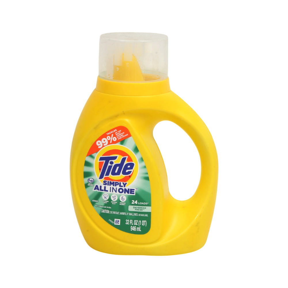 TIDE WASHING LIQUID SIMPLY ALL-IN-1 DAYBREAK FRESH 946 ML Default Title - MamasJan Grocery Nonfood