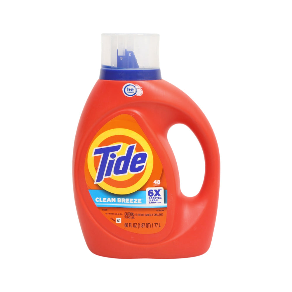 TIDE WASHING LIQUID CLEAN BREEZE PURE 48 LOADS 1.77 LTR Default Title - MamasJan Grocery Nonfood