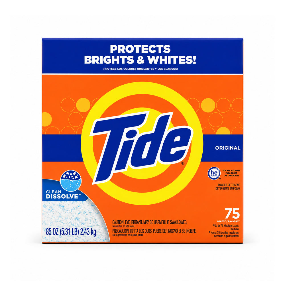 TIDE WASHING POWDER CLEAN DISSOLVE 2.43 KG Default Title - MamasJan Grocery Nonfood