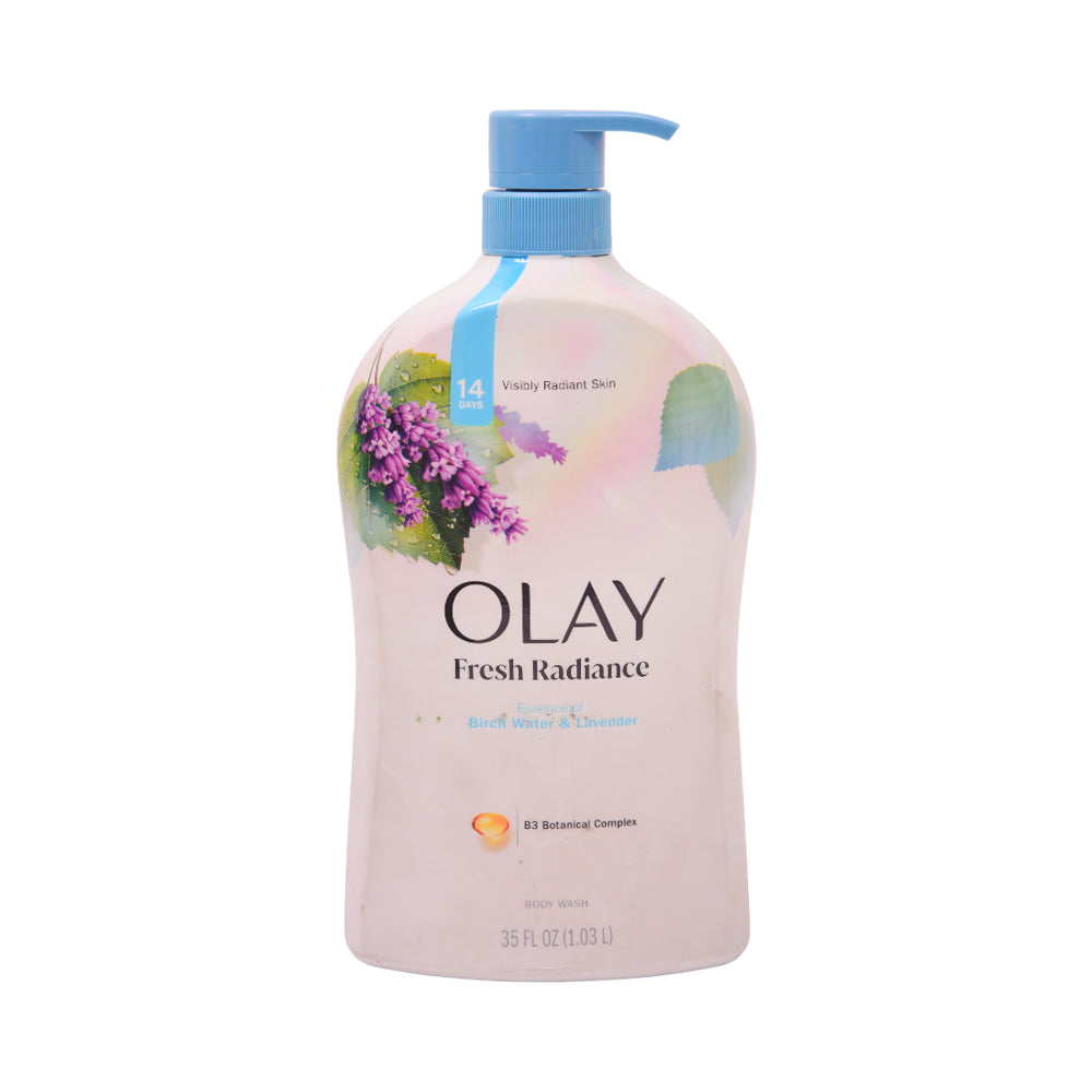 OLAY BODY WASH RADIANT BIRCH WATER& LAVENDOR 1.03 LTR Default Title - MamasJan skincare