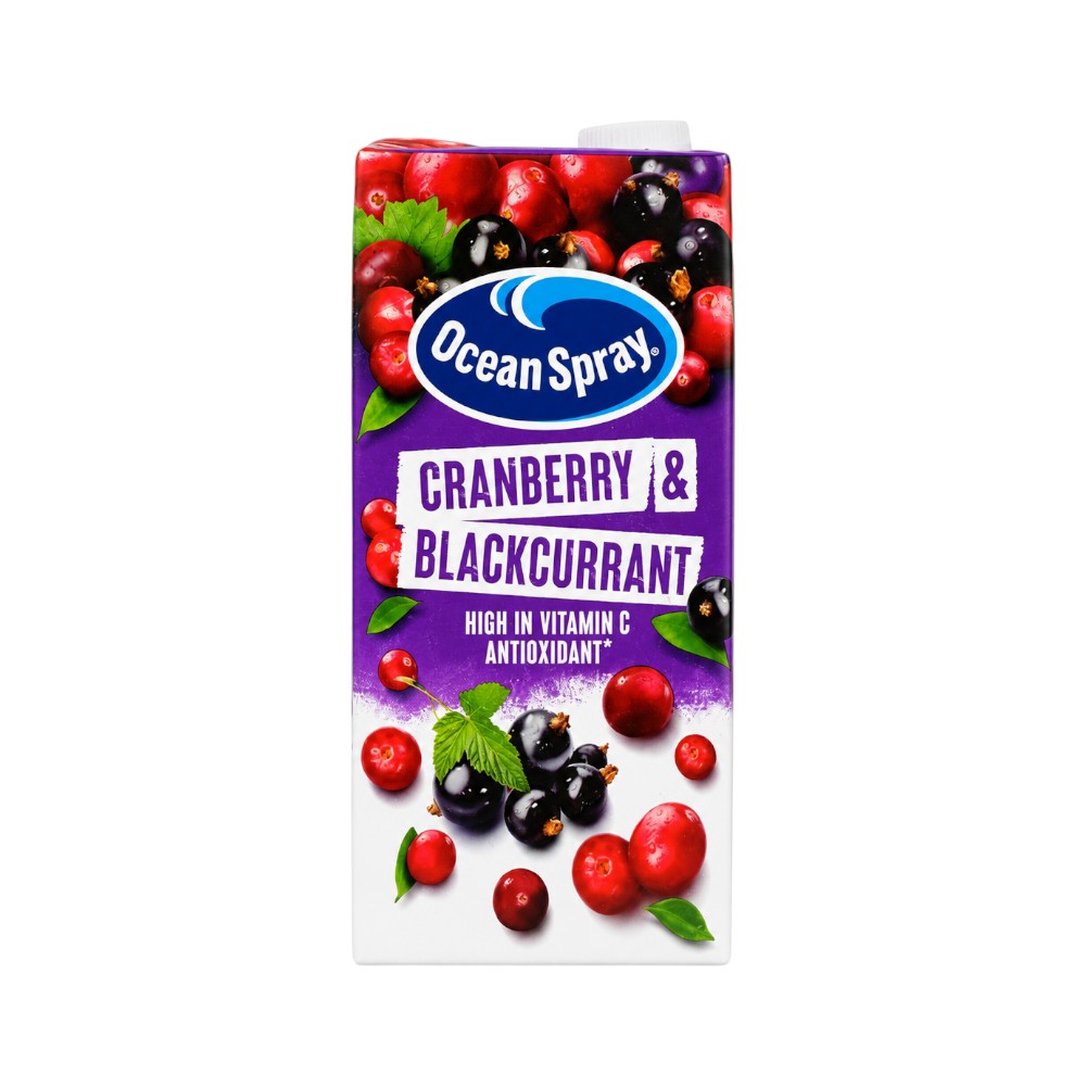 OCEAN SPRAY CRANBERRY & BLACKCURRANT 1LTR Default Title - MamasJan GroceryFoods