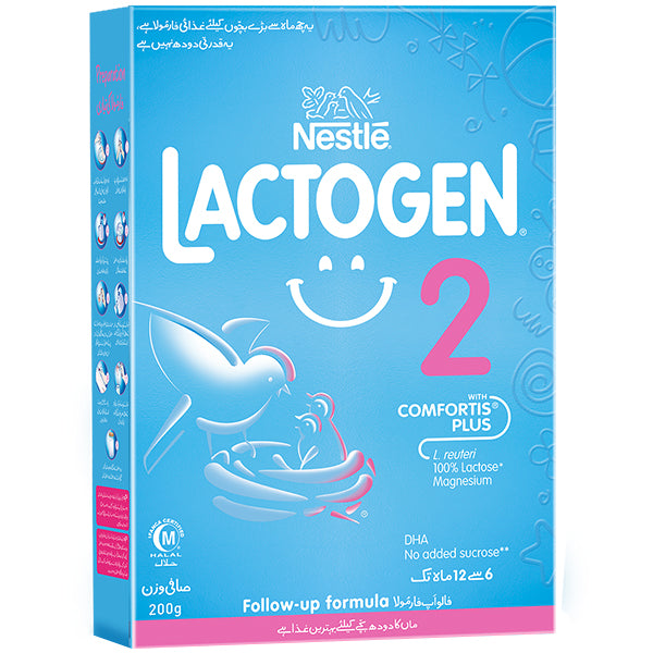 Lactogen 2 Follow-Up Formula Milk Powder 200g