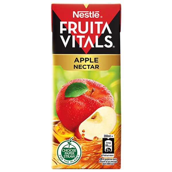 Nestle Fruita Vitals Apple Fruit Nectar 200ml