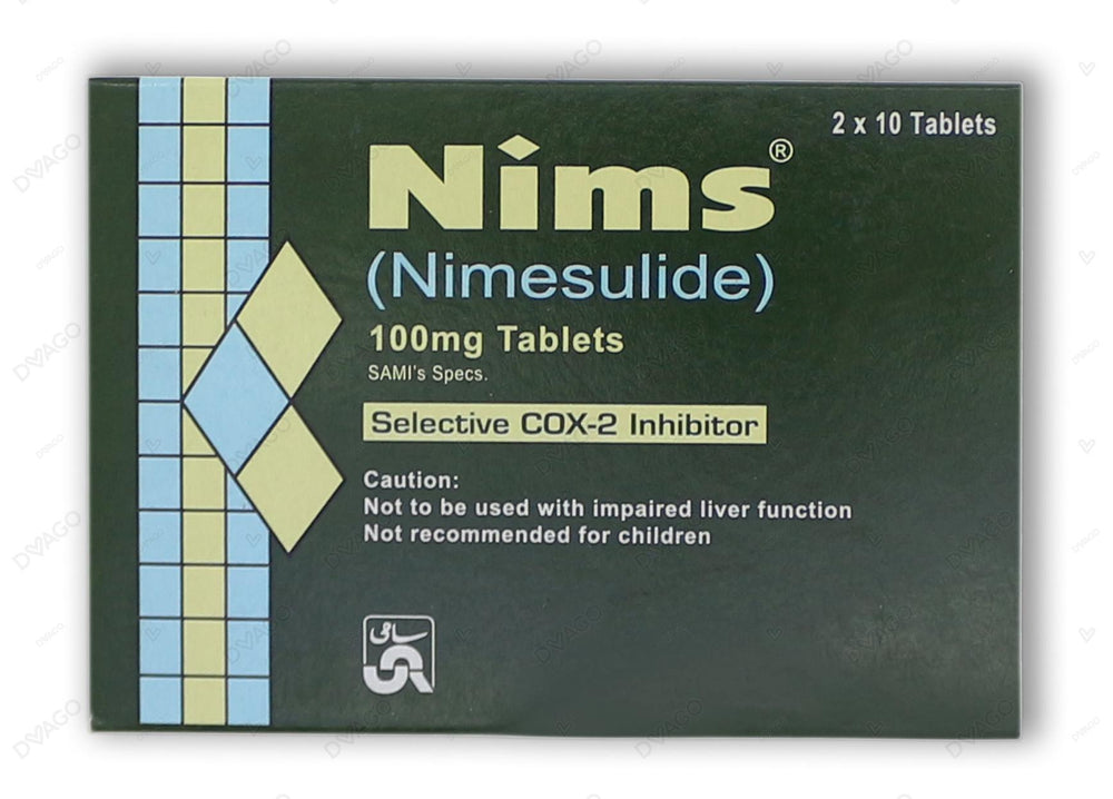 Nims Tablets 100mg (1 Strip = 10 Tablets)