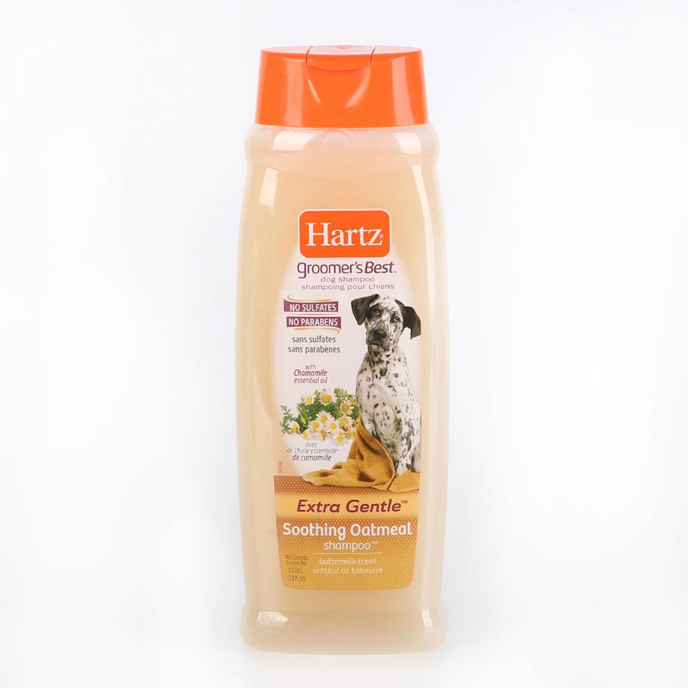 HARTZ DOG SHAMPOO SOOTHING OATMEAL BUTTER MILK SCENT 532 ML Default Title - MamasJan Grocery Nonfood