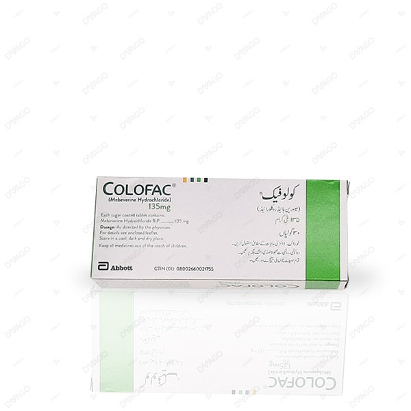Colofac Tablets 135mg (1 Strip = 10 Tablets)
